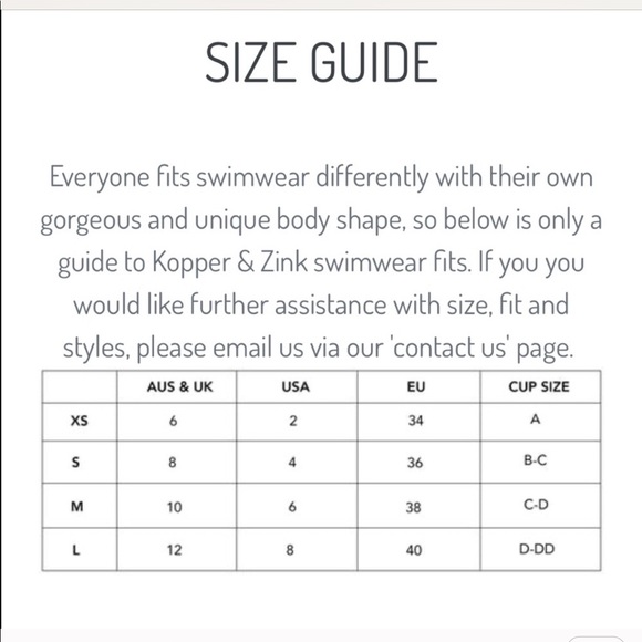 NWT🆕Anthropologie Bikini Top Kopper & Zink Swim - Picture 6 of 6